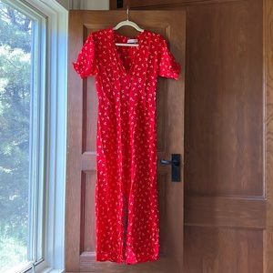 NWT Faithfull the Brand Mallory Jumpsuit. Size 6.